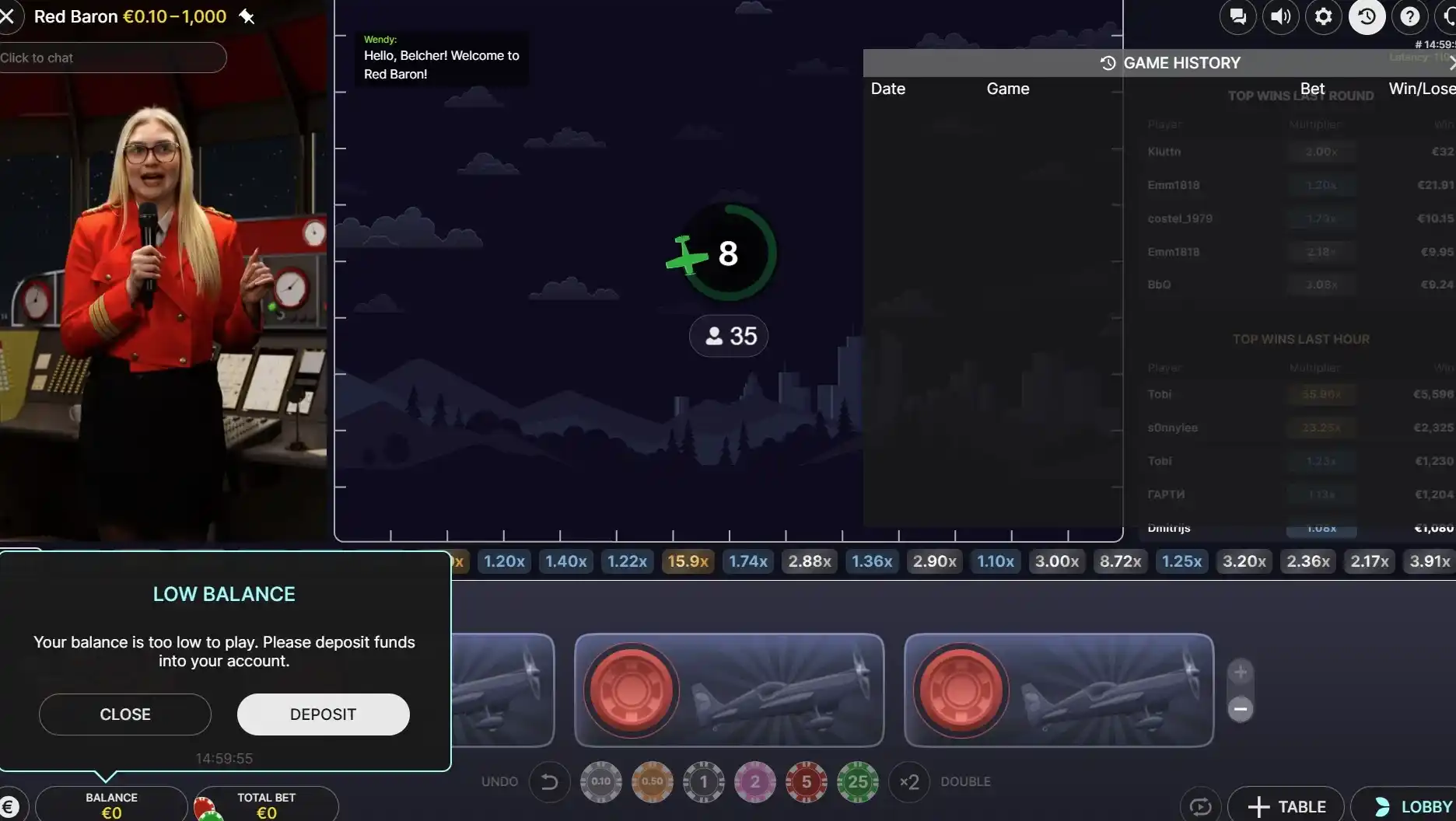Red Baron Theme and Visual Design